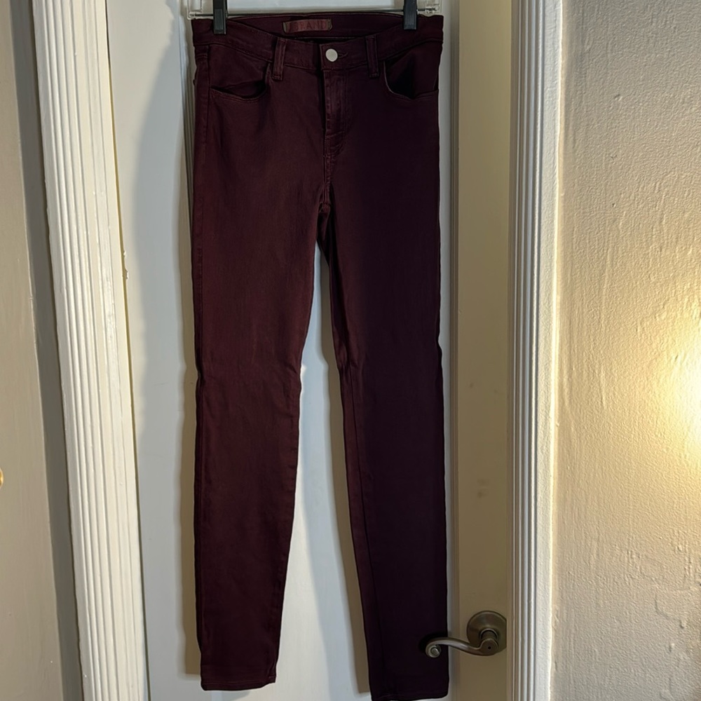 J Brand Women’s Super Skinny Mid-Rise Lavish Jeans-SZ 27